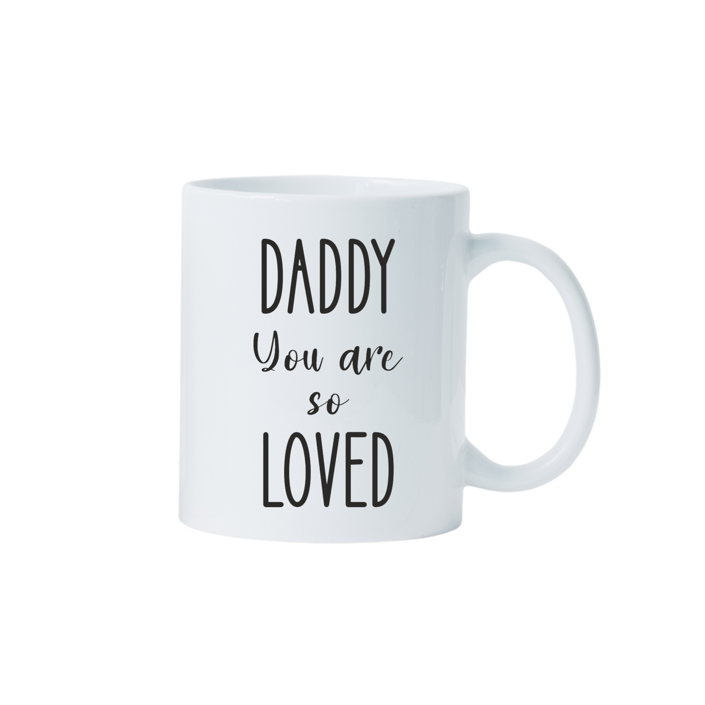 You Are Loved Coffee Mug - Personalised Ceramic Mug