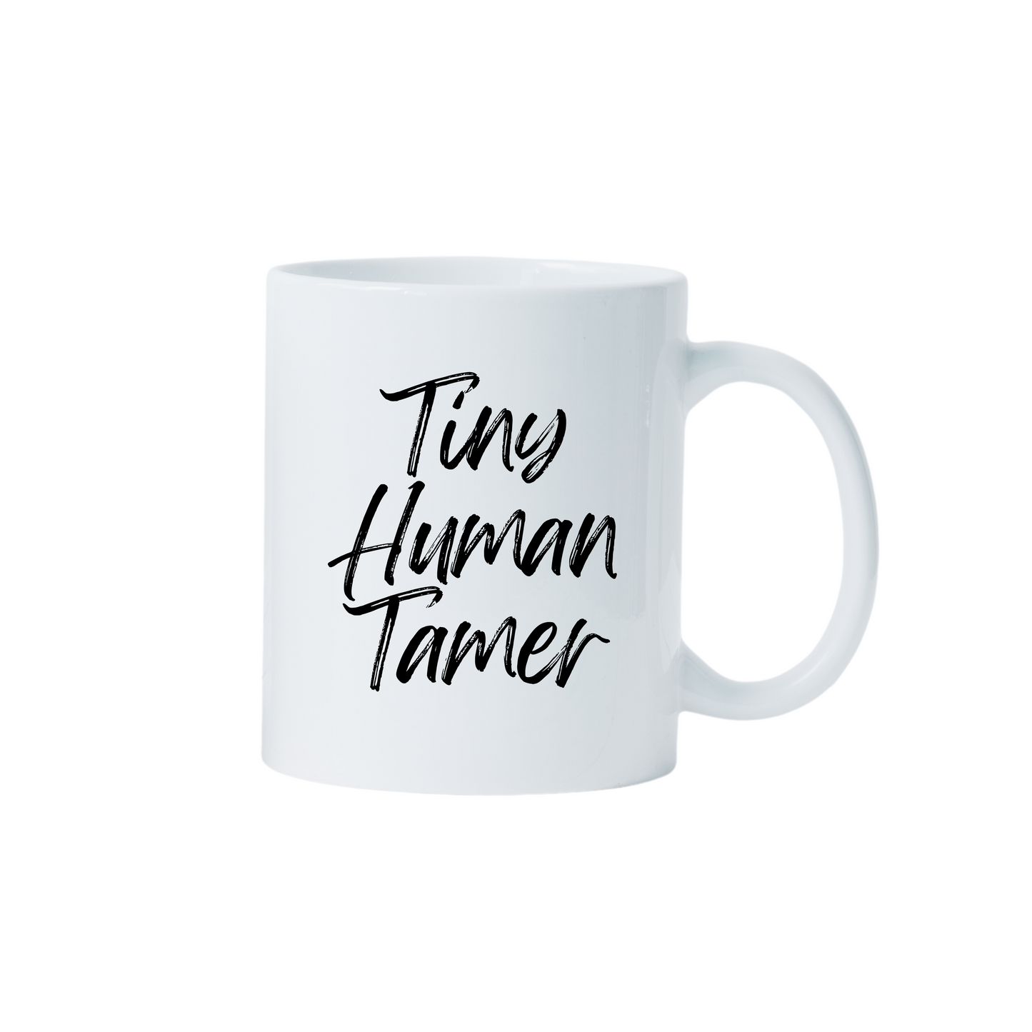 Tiny Human Tamer Ceramic Mug for Parents & Teachers