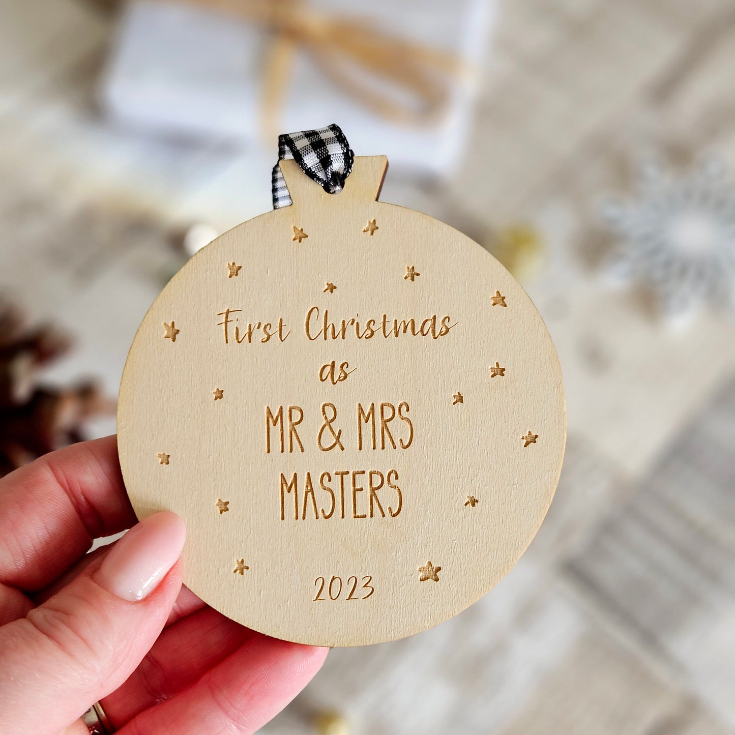 First Christmas Together/Married Bauble