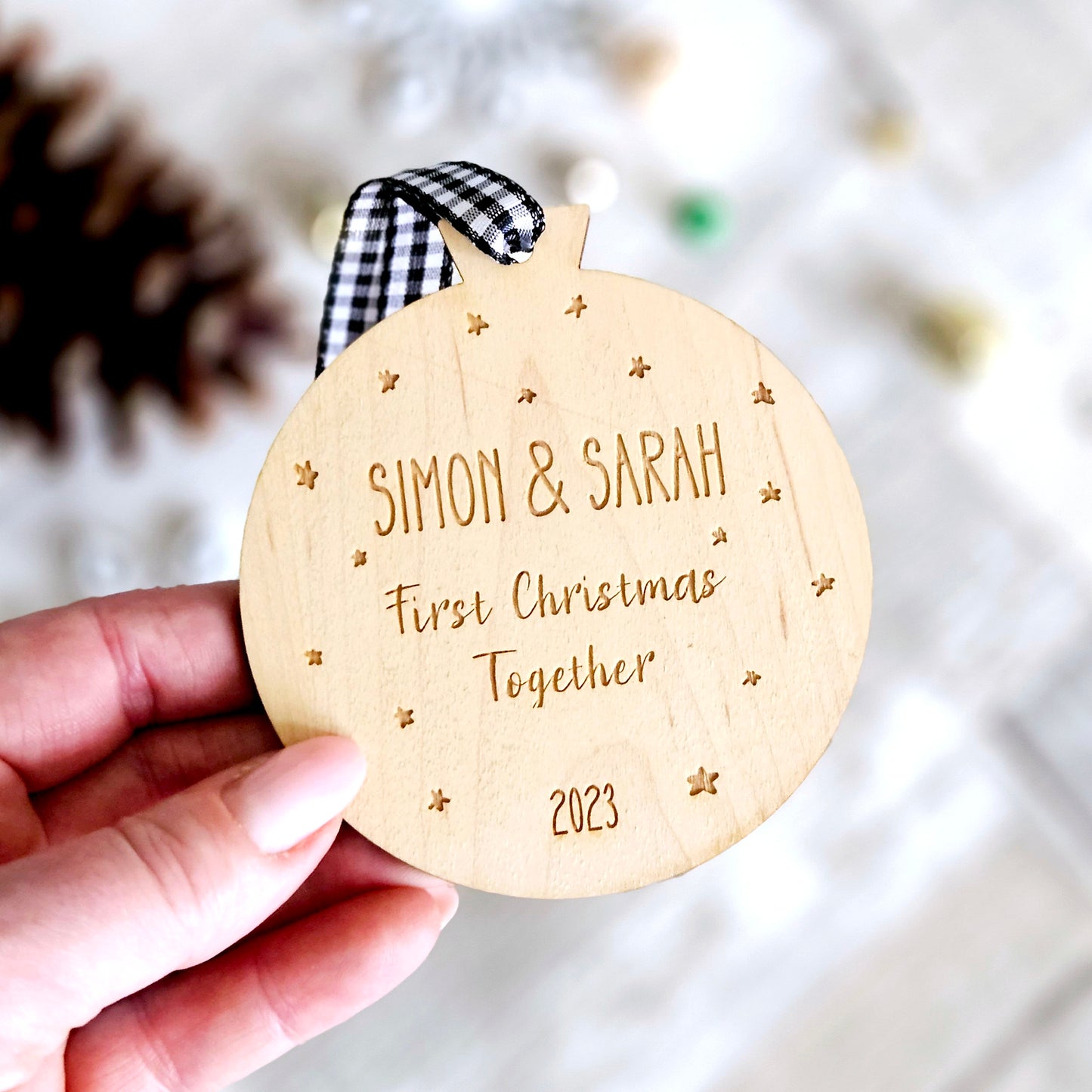 First Christmas Together/Married Bauble