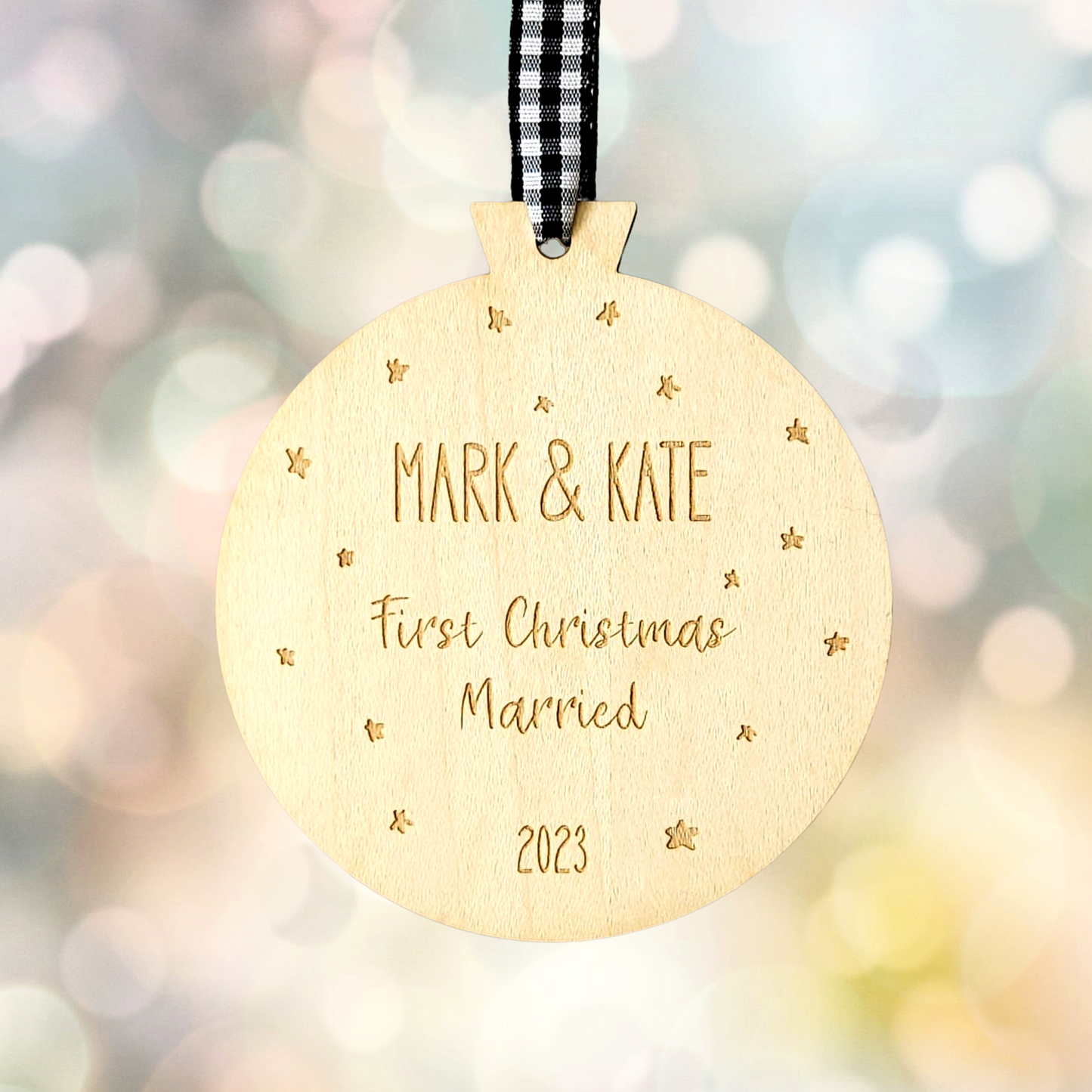 First Christmas Together/Married Bauble