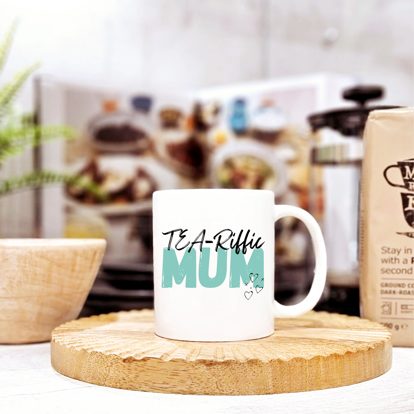 Tea-Riffic Mum Ceramic Mug