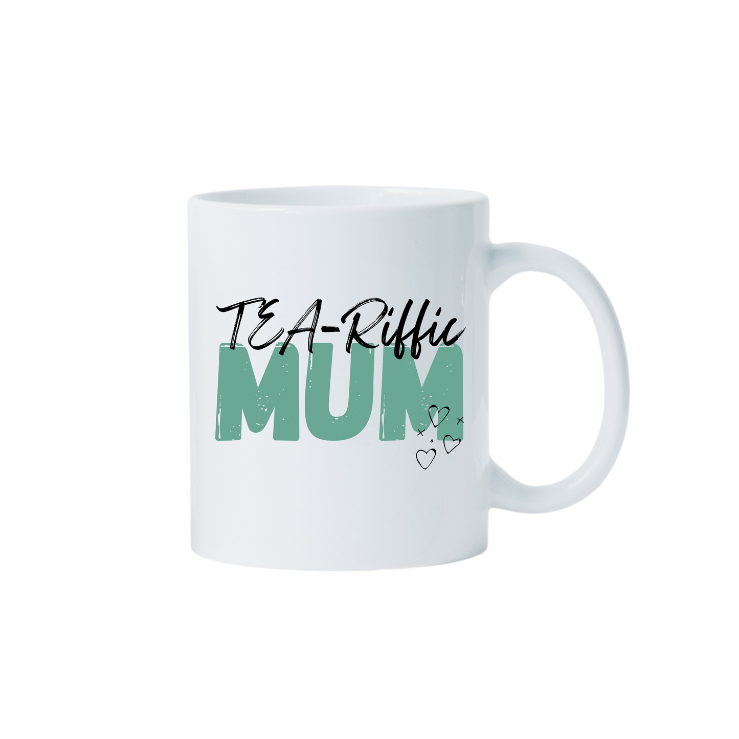 Tea-Riffic Mum Ceramic Mug