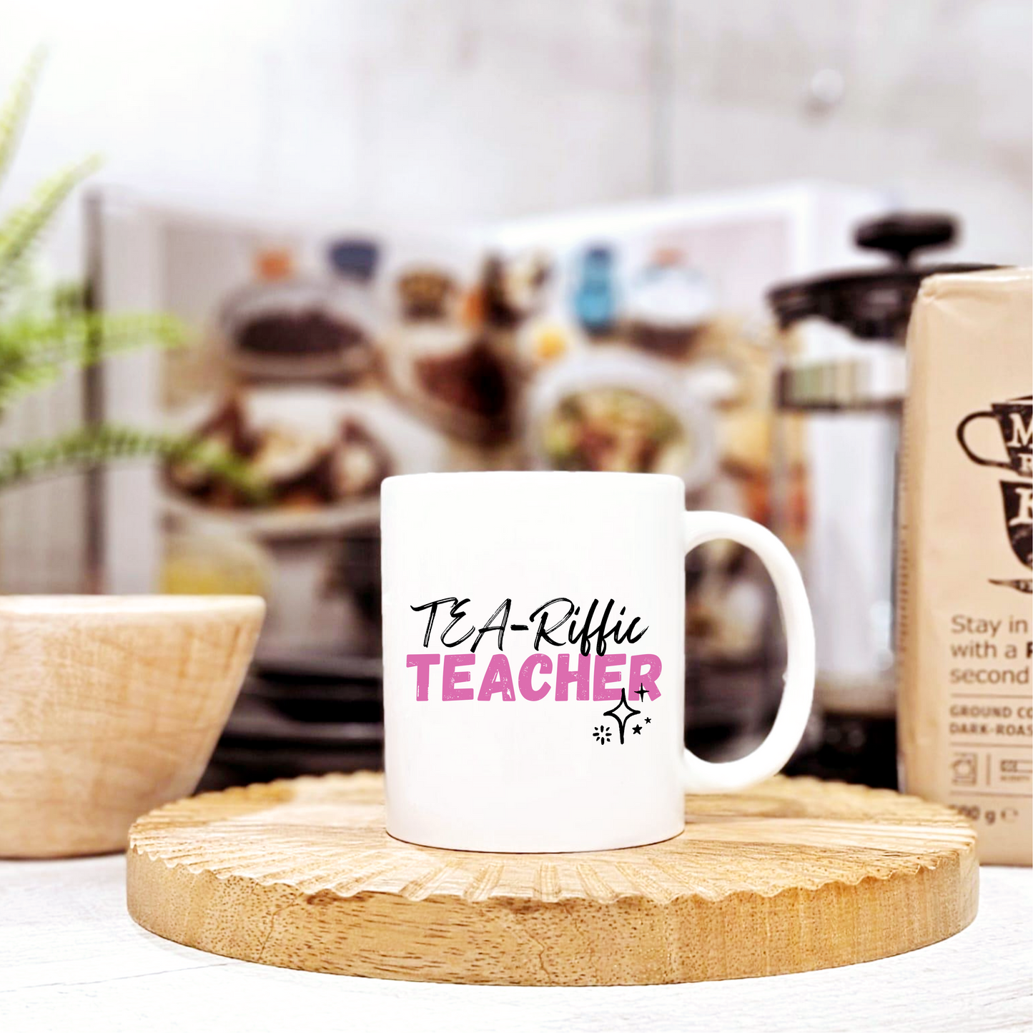 Tea-Riffic Teacher Ceramic Mug