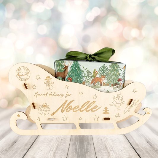 Personalised Christmas Sleigh - Christmas Eve Box