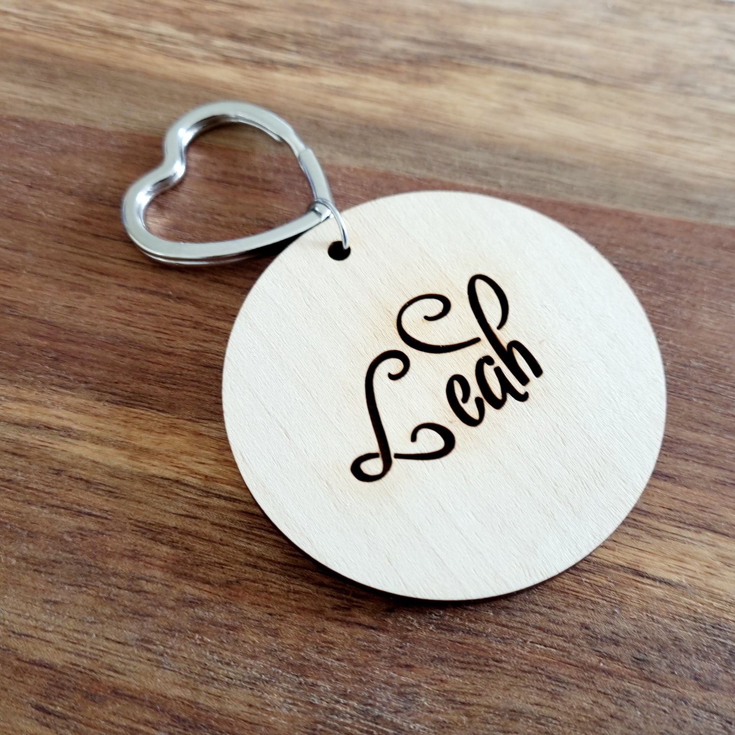 Cut Out Keyring - Script Font - Name Tag - Bag Tag - Place Setting