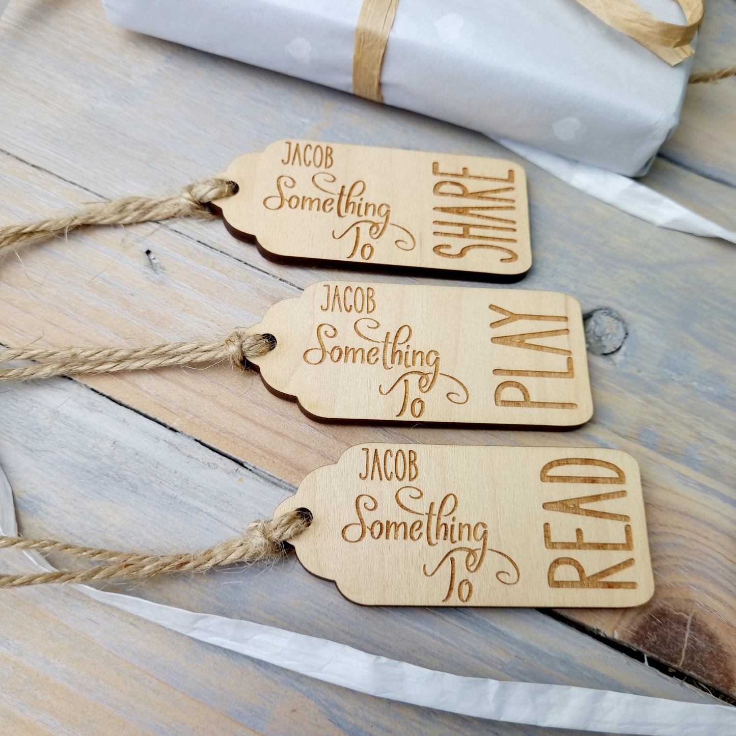 Mindful Christmas Gifting Tags, Reusable Gift Tags