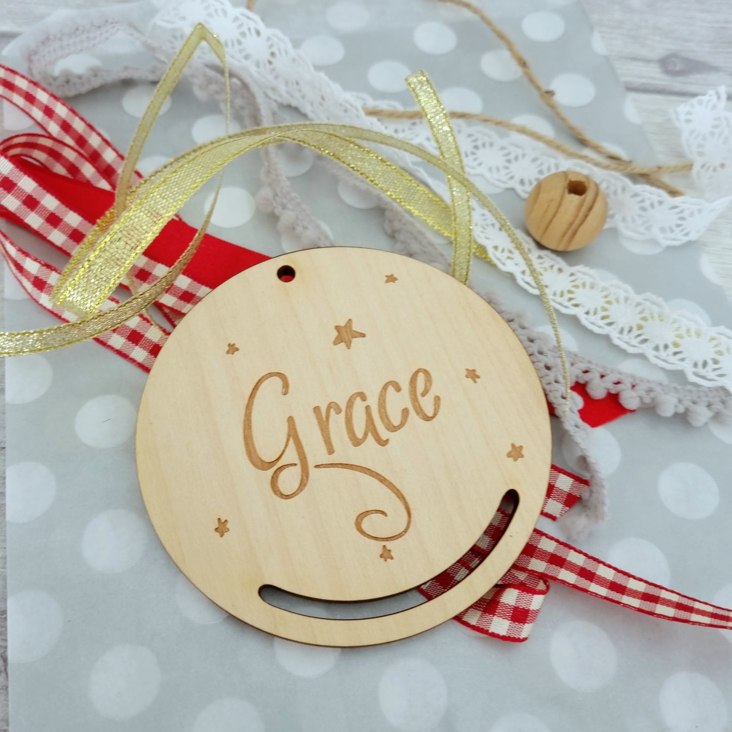 Make Your Own Christmas Craft: Personalised Decoration Kit - No Mess Christmas Ornament Kit