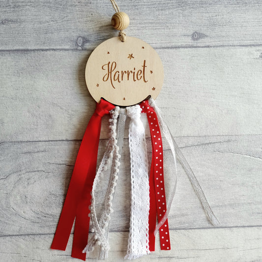 Make Your Own Christmas Craft: Personalised Decoration Kit - No Mess Christmas Ornament Kit