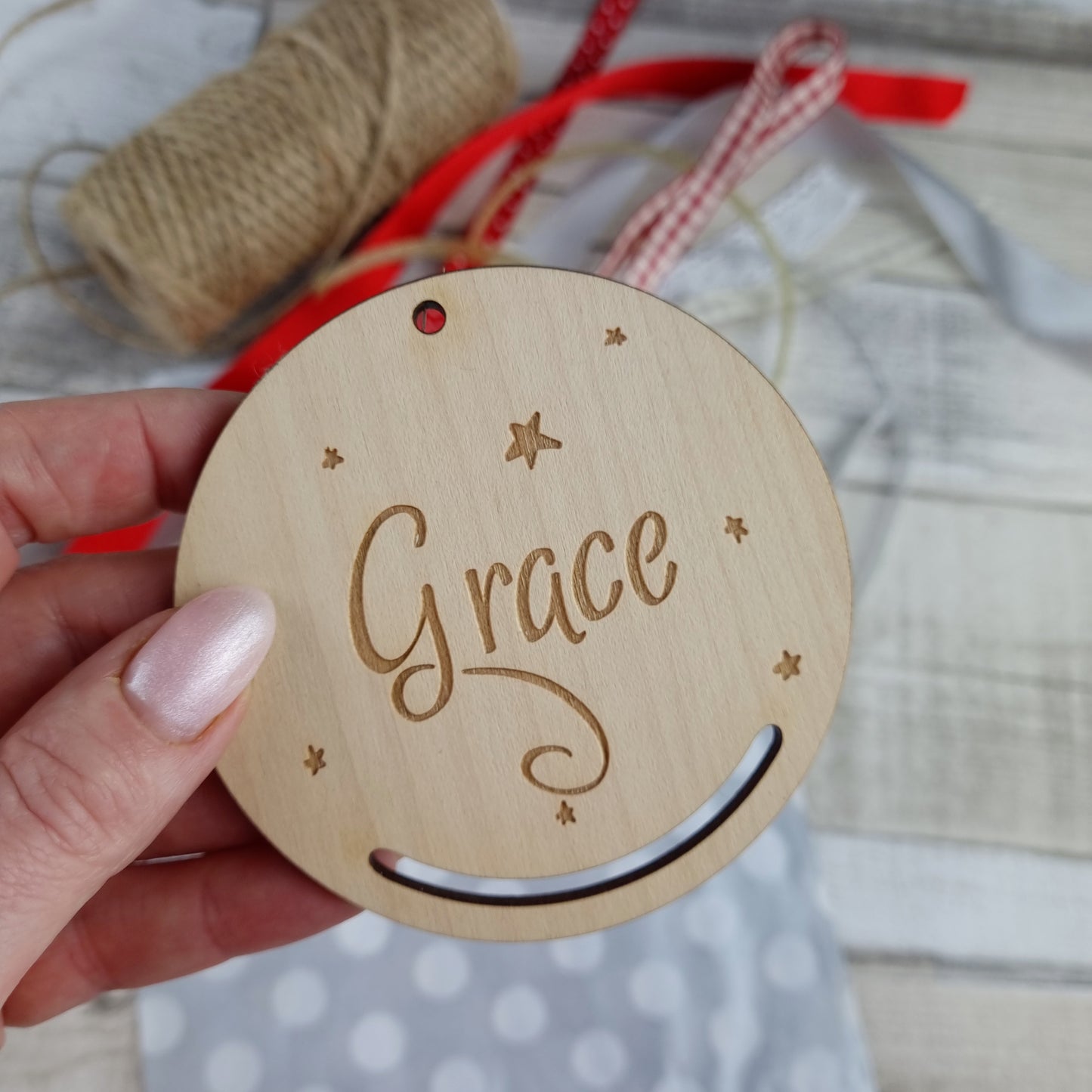 Make Your Own Christmas Craft: Personalised Decoration Kit - No Mess Christmas Ornament Kit