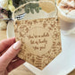 Wooden Pennant Plaque - You're Lovely