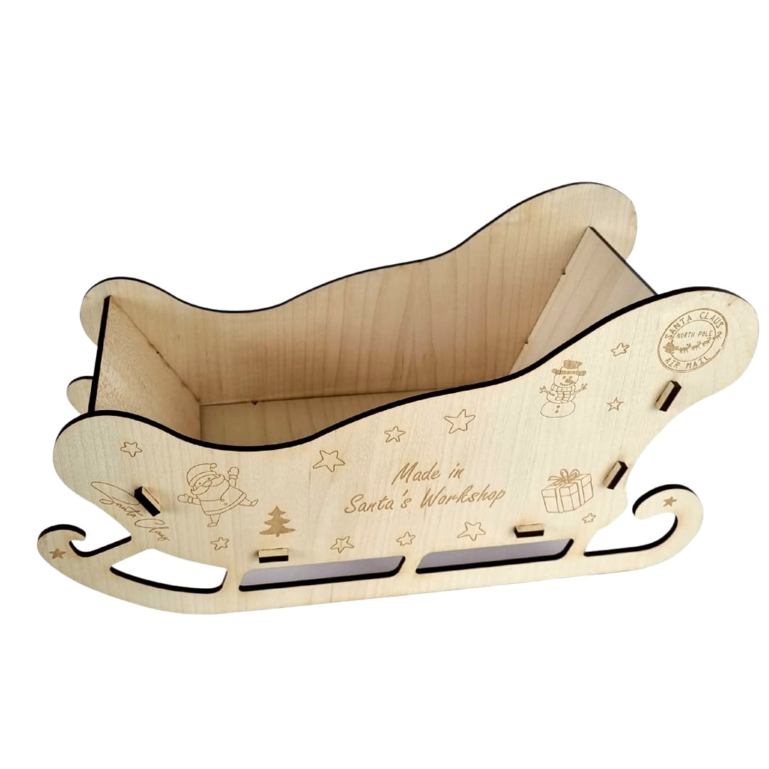 Personalised Christmas Sleigh - Christmas Eve Box