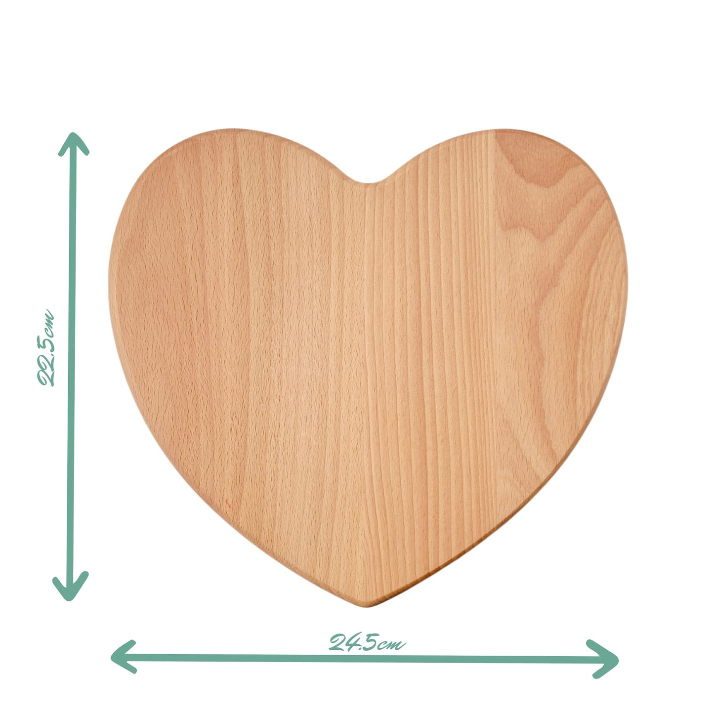 Heart Mini Personalised Serving Board - Cooking Together With Love