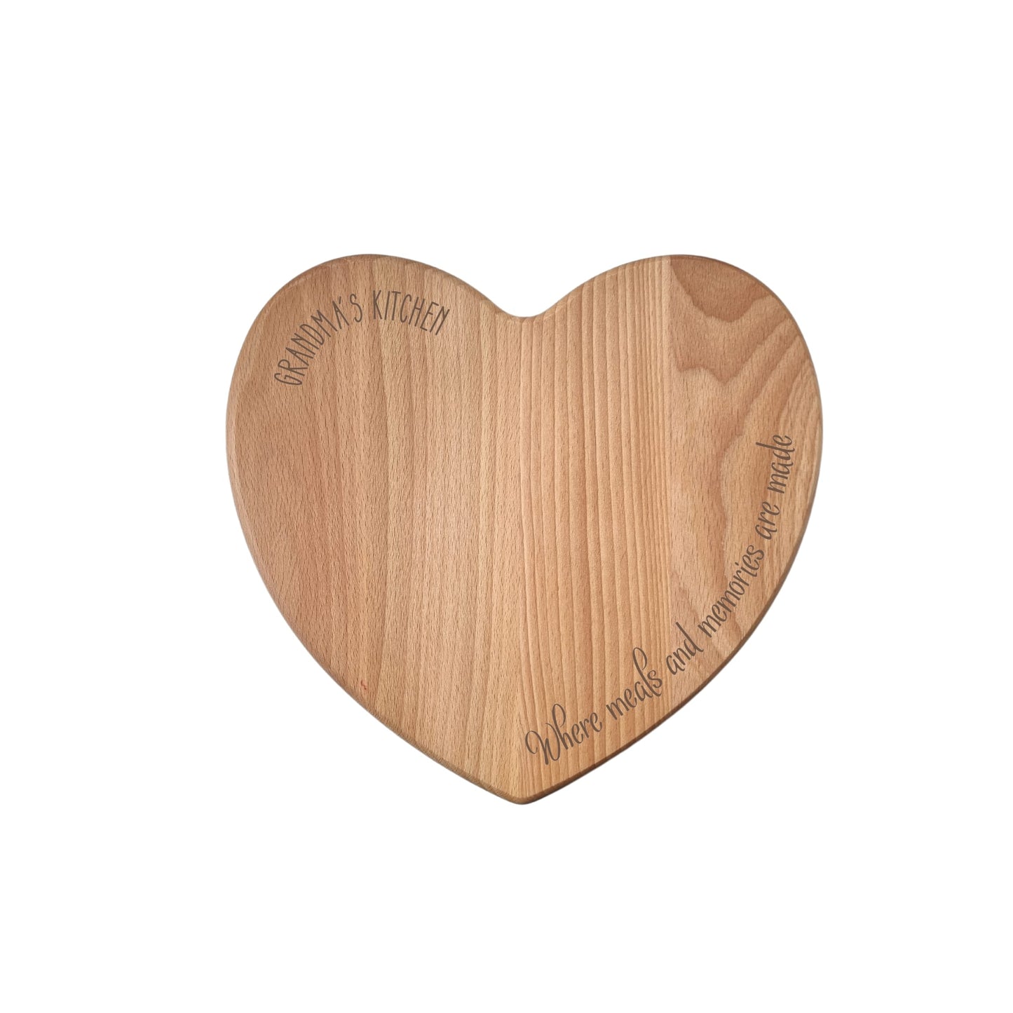 Personalised Heart Mini Serving Board - Where Meals & memories Are Made